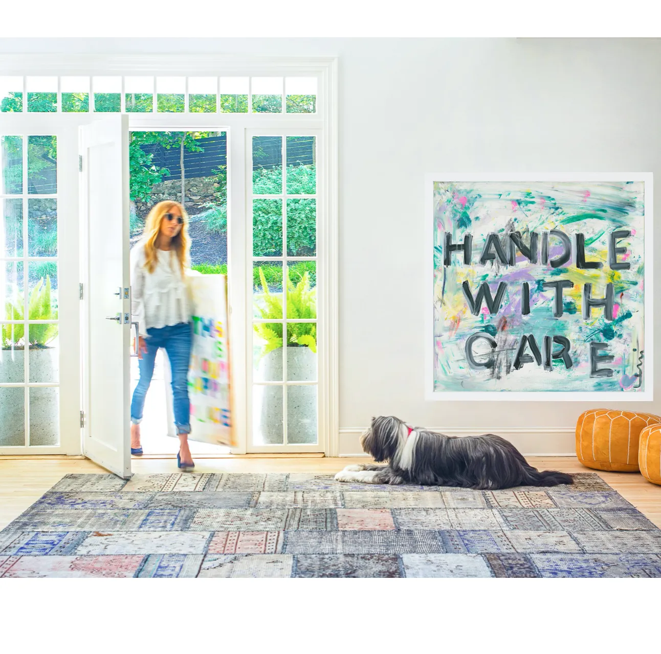 Handle With Care Art Print