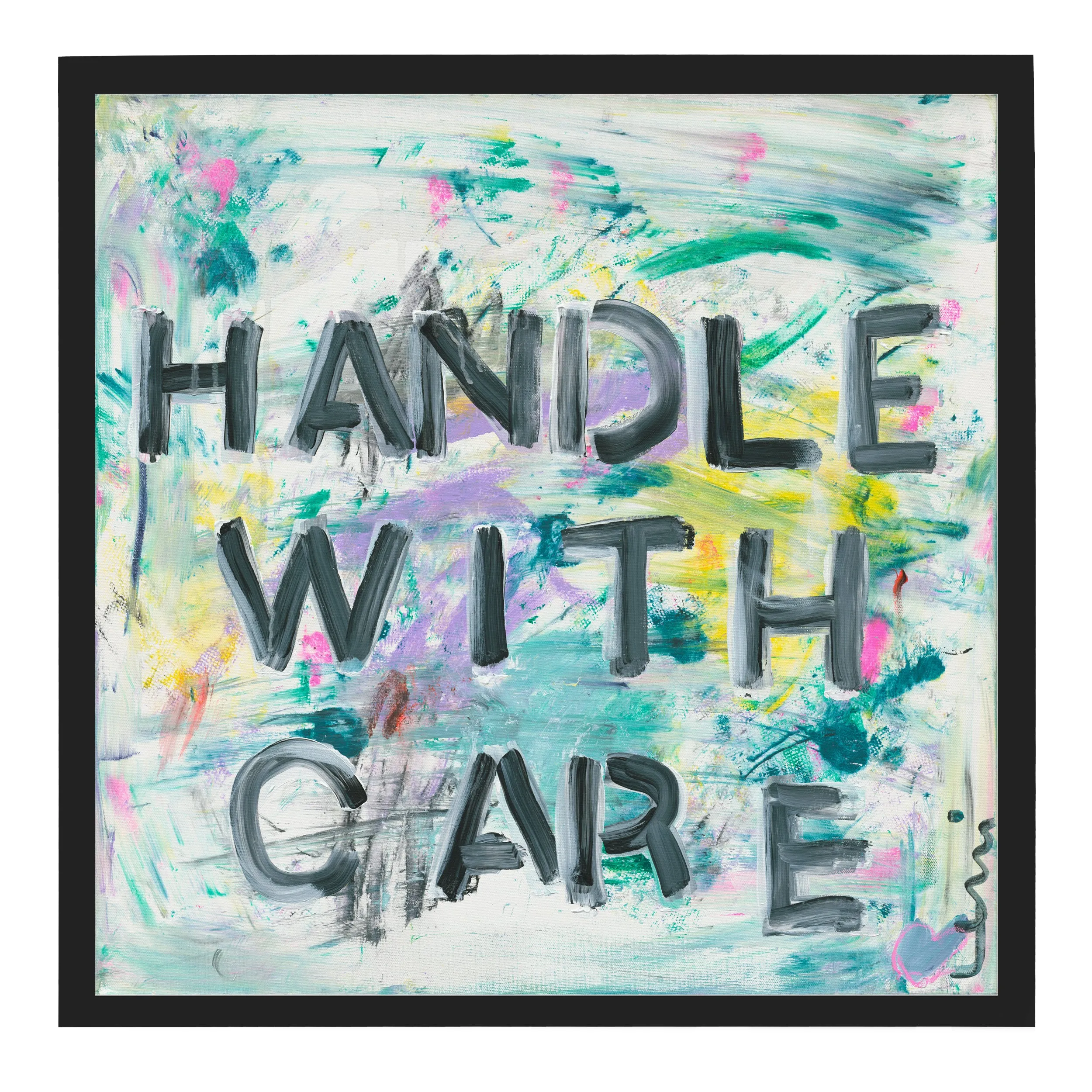 Handle With Care Art Print