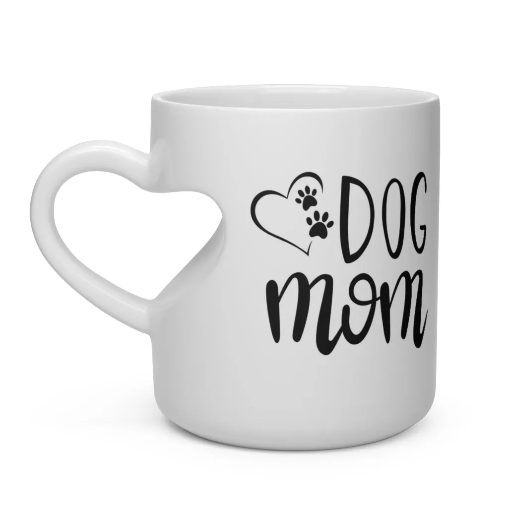 Heart Shape Dog Mom Mug