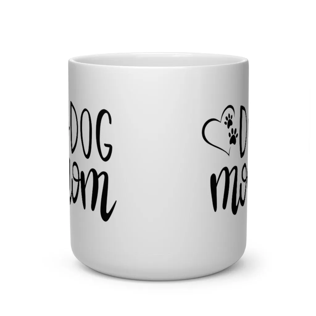 Heart Shape Dog Mom Mug