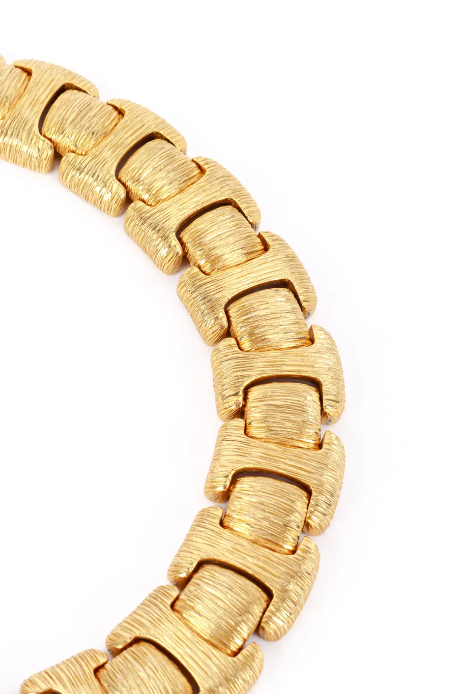 Heavy Brushed Chain Link Collar