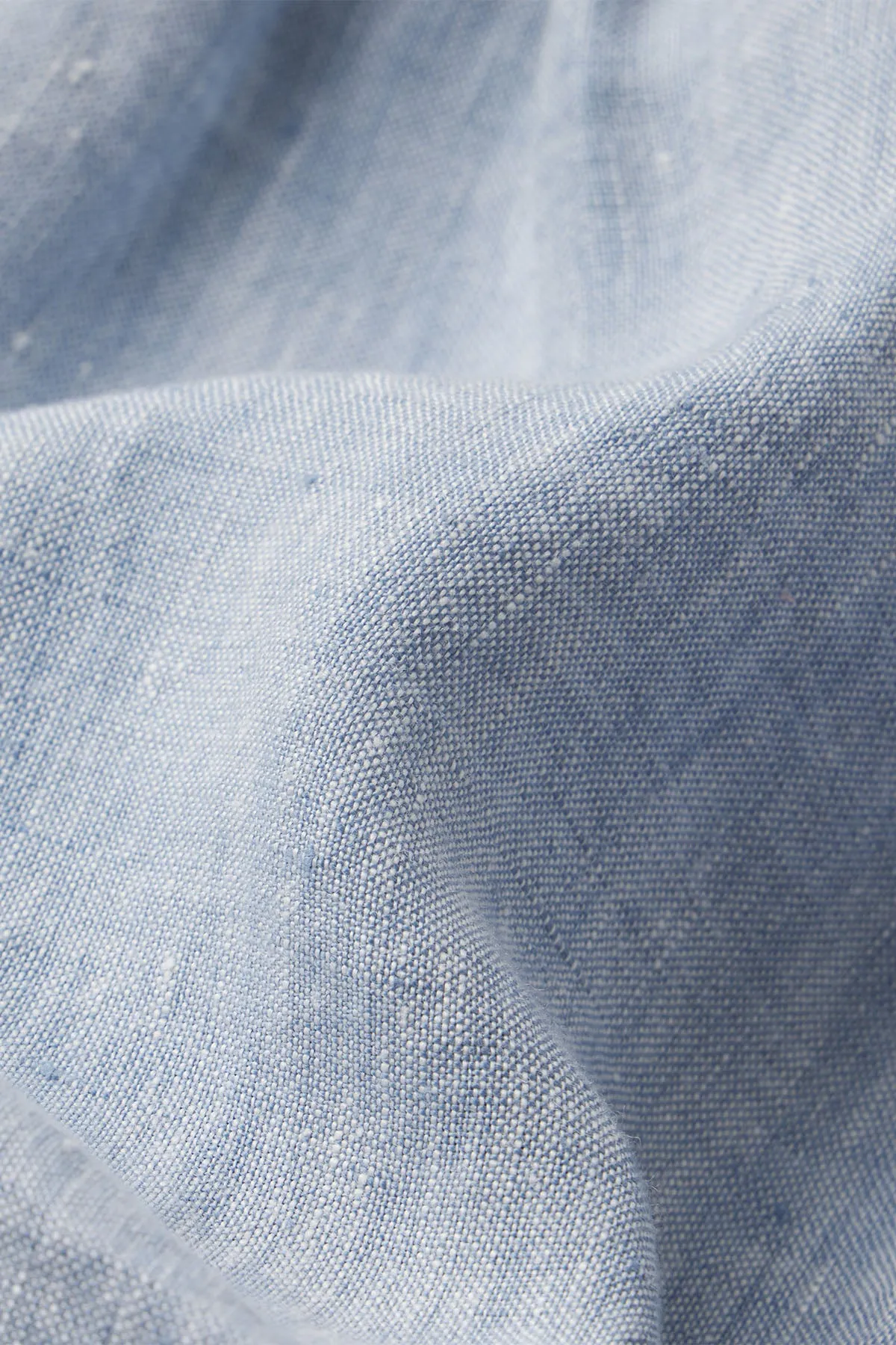 Helen Dress in Blue Linen
