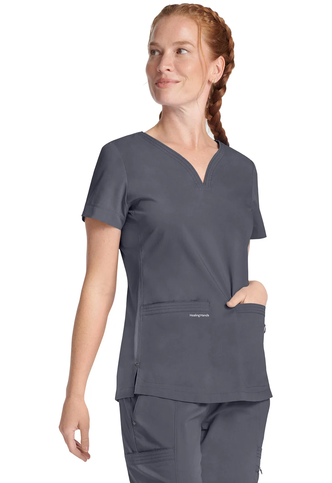 HH Purple Label Jean Top Pewter
