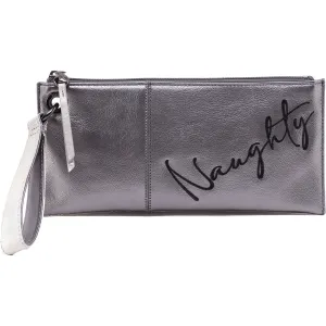 Hobo Vida Anthracite Metallic Hide Leather