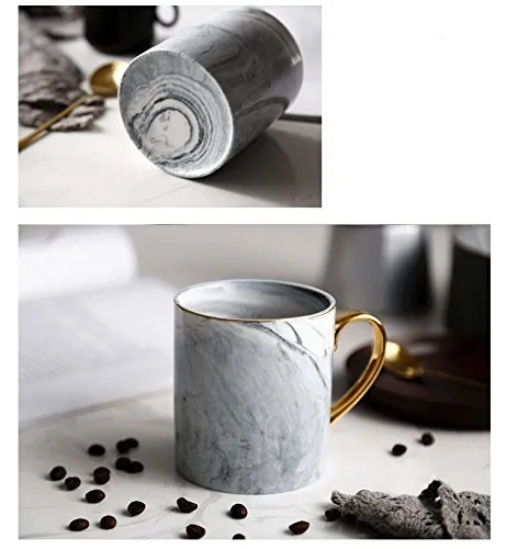 Homlly Marbi II Gold Rim Mug