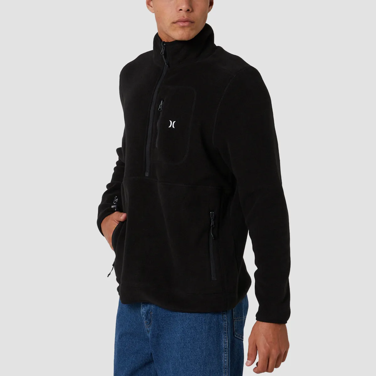 Hurley Explore Polartec 200 Sweatshirt Black