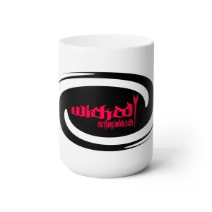 Hurricane Hot Pink/Black/ White  Mug