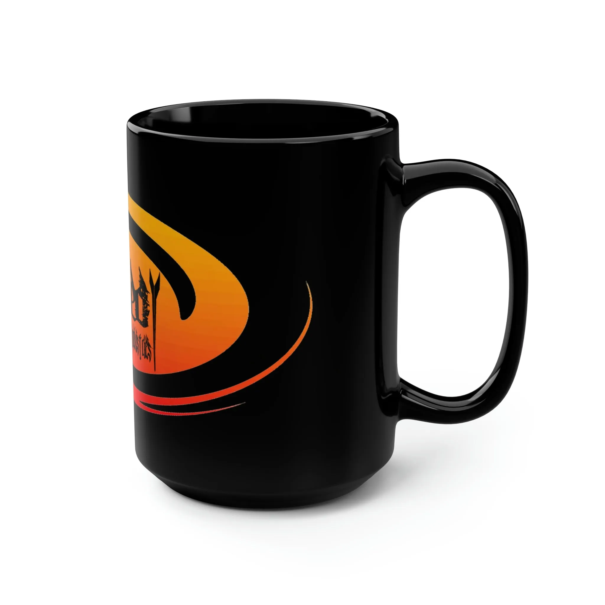 Hurricane Sunset/Black Mug, 15oz
