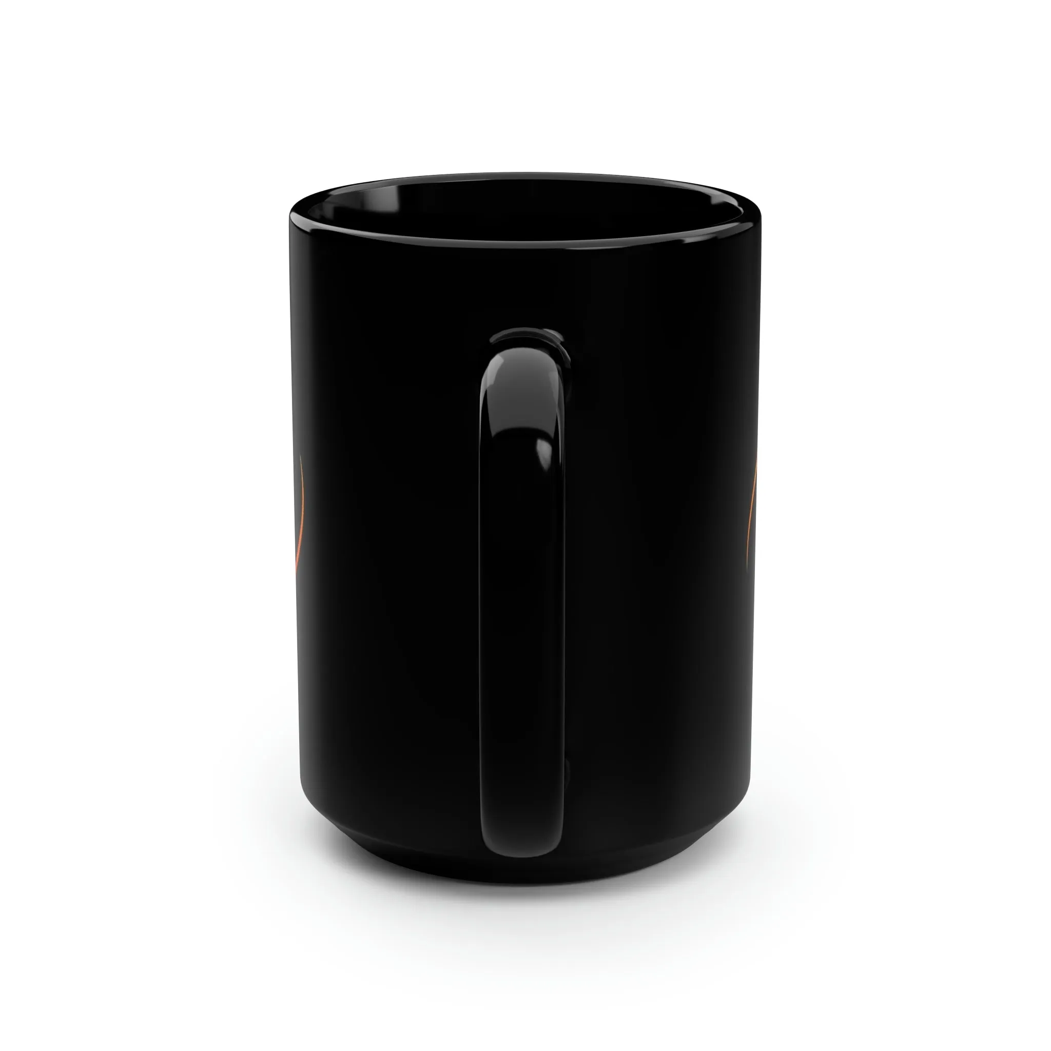Hurricane Sunset/Black Mug, 15oz