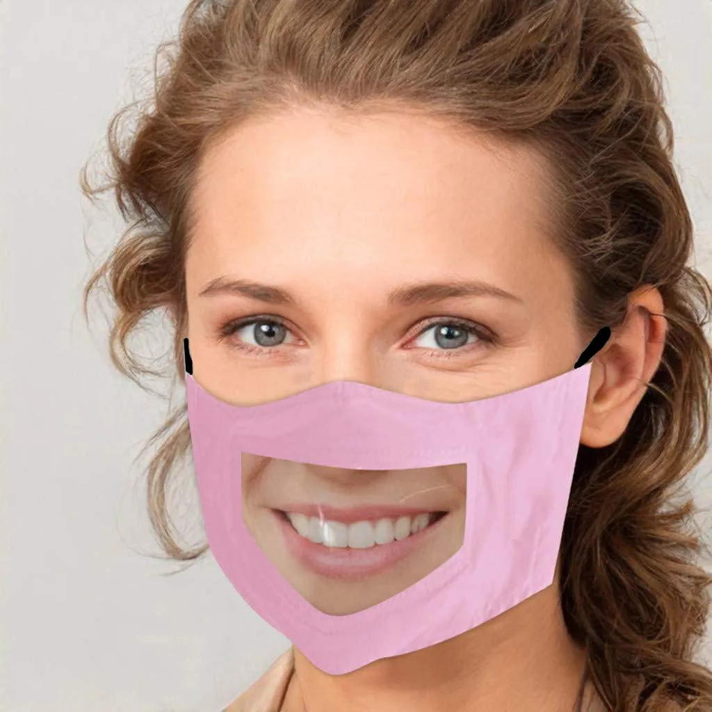 Innovative Transparent Mask: 50% discount