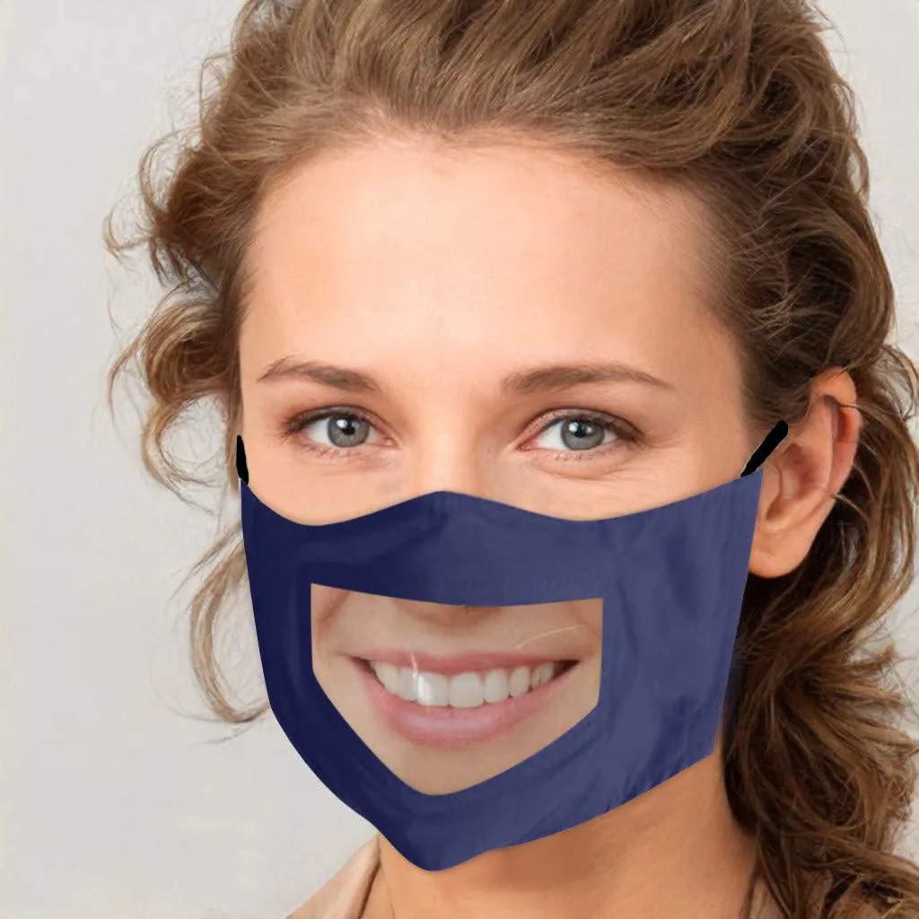 Innovative Transparent Mask: 50% discount