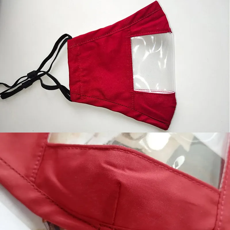 Innovative Transparent Mask: 50% discount