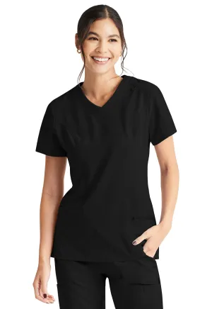 Inspira Flex IP727A V-Neck Top Black