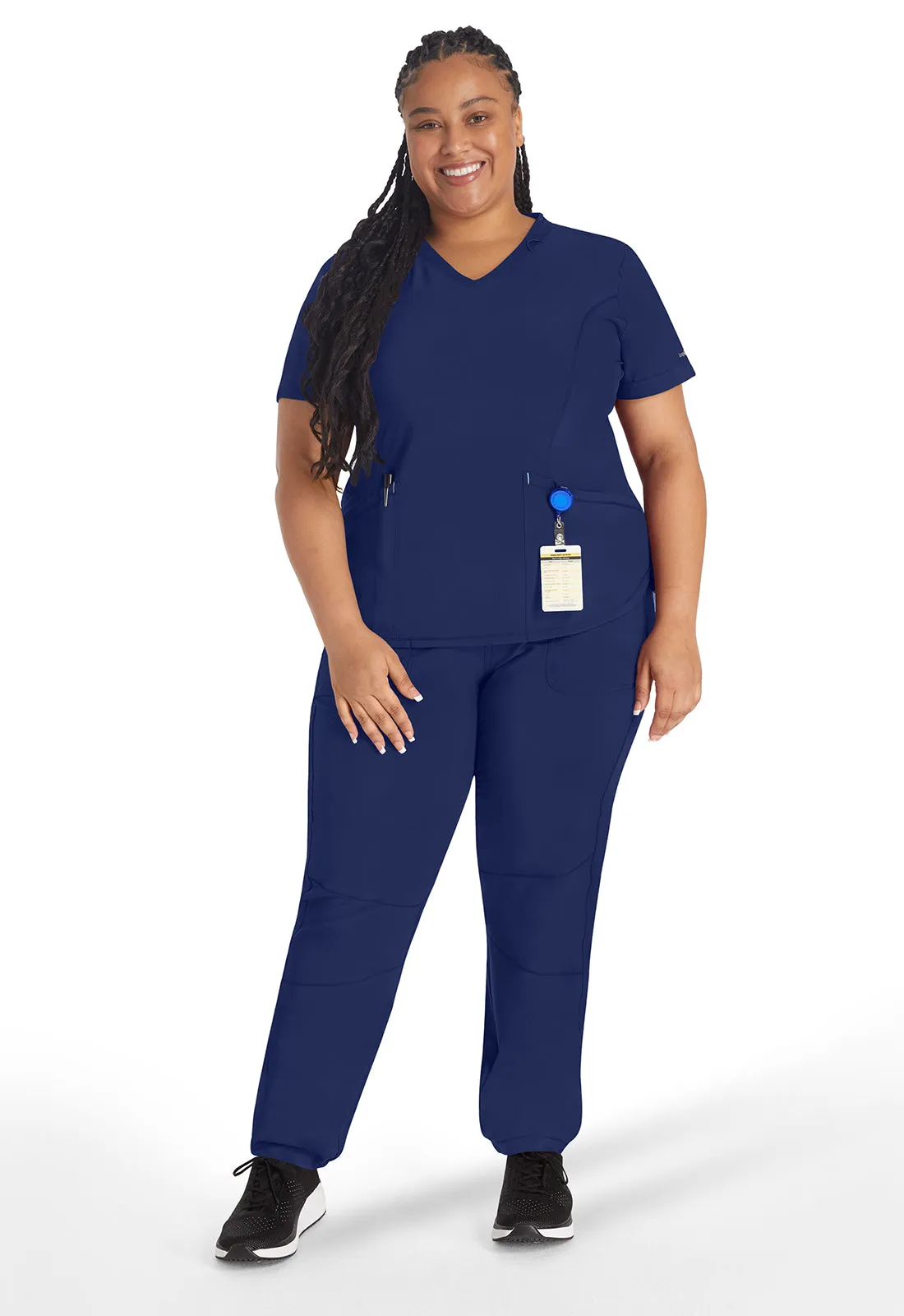 Inspira Flex IP790A V-Neck Top Navy