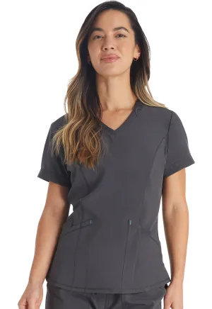 Inspira Flex IP790A V-Neck Top Pewter