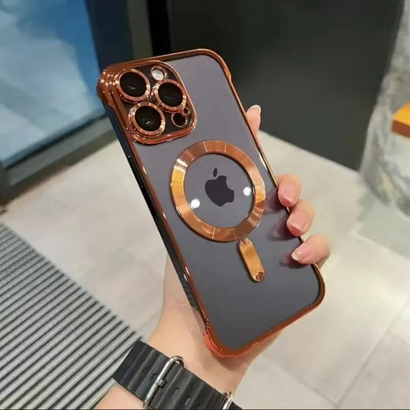 iPhone Case Borderless Lens Protector Megnetic with Tail