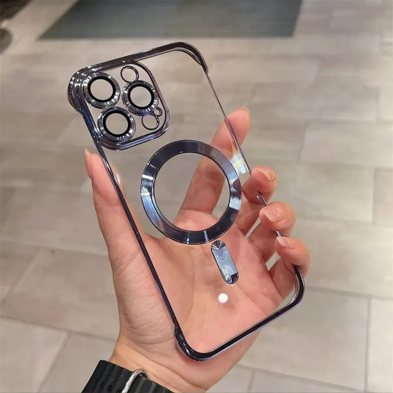 iPhone Case Borderless Lens Protector Megnetic with Tail