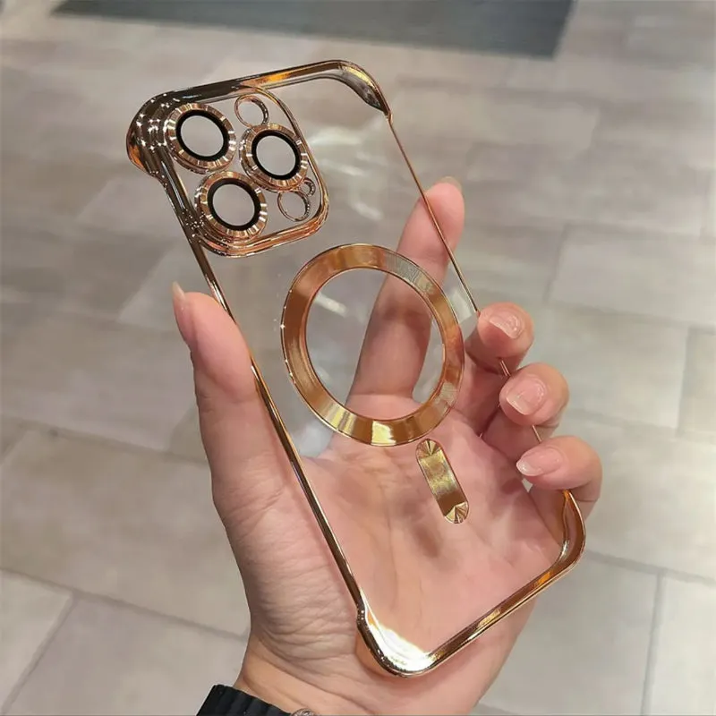 iPhone Case Borderless Lens Protector Megnetic with Tail