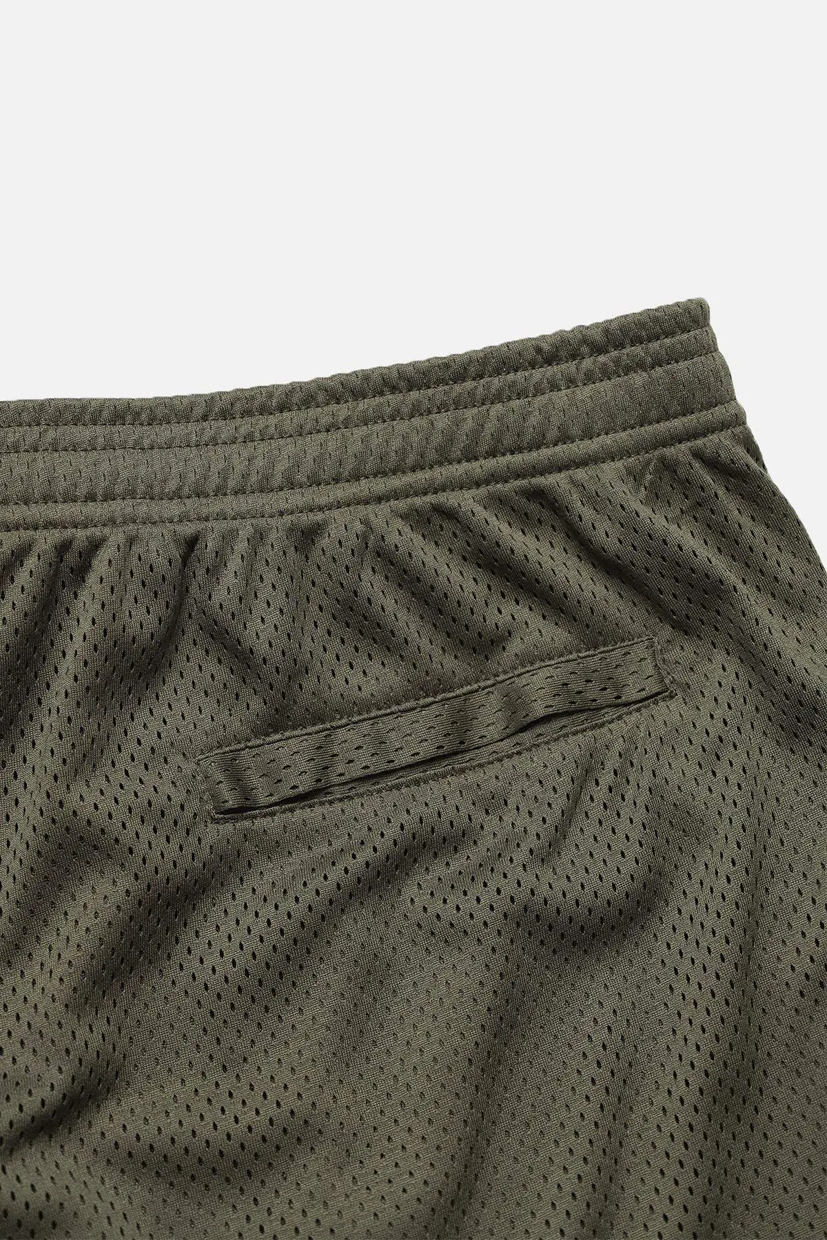 Jersey Mesh Shorts 7.5" - Olive