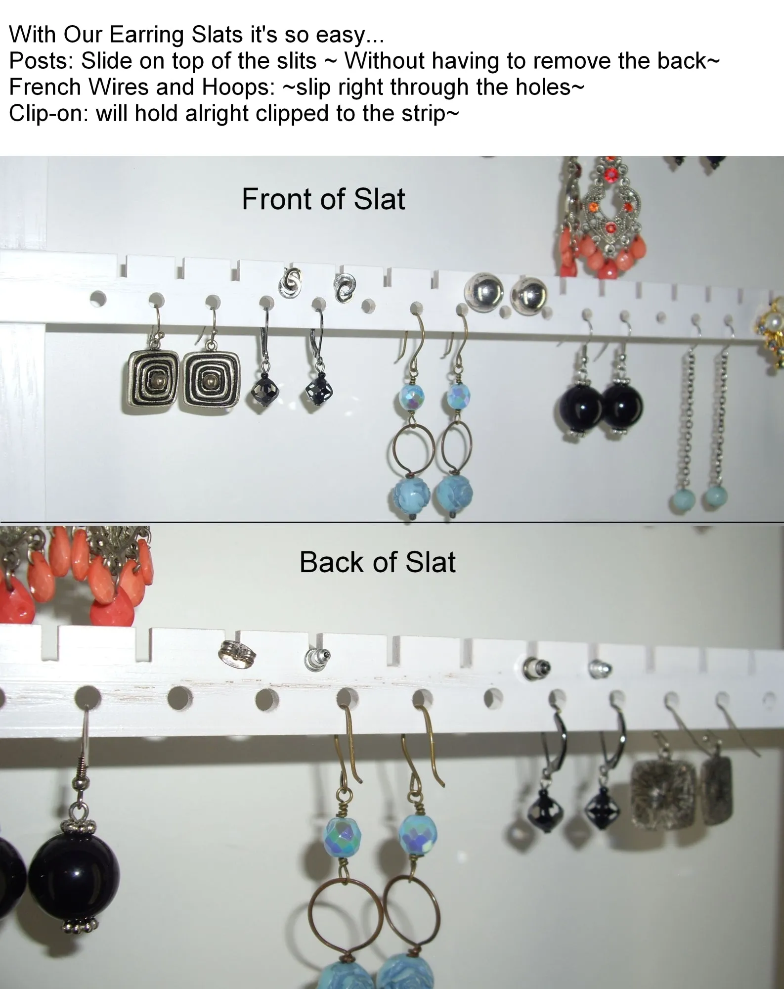 Jewelry Holder Combo Organizer Honey