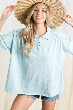 JH120 - Blue Hues Top