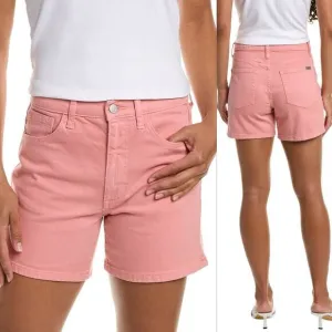 Joe's Rose High Rise Vintage Easy Short Jean Pink Women's Size 29 Summer