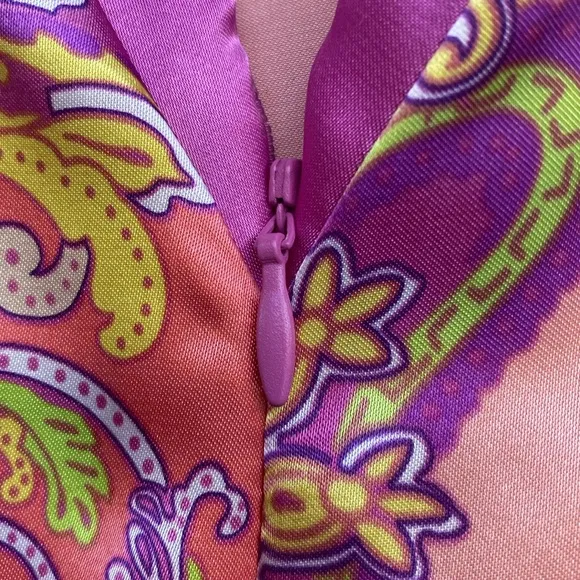 Jones New York Paisley Intimates Swirl Satin Robe NWT Size‎ Large