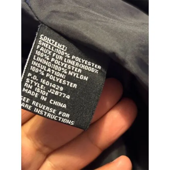Jones New York Women's Quilted Jacket Black M Mid-Length Casual