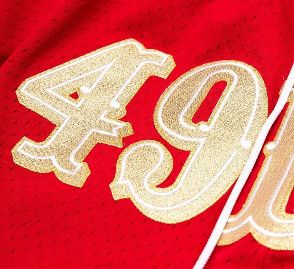 JUST DON CALI GOLD RUSH SHORT SAN FRANCISCO 49ERS