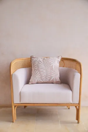 Kayla Hand-loomed Organic Cotton Throw Pillow Cover