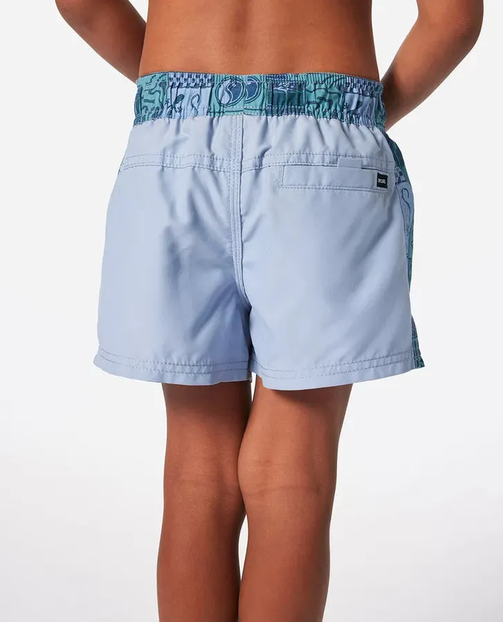 Kev Energy Block Volley Boardshorts -Boy (1-8 years)