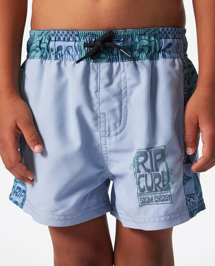 Kev Energy Block Volley Boardshorts -Boy (1-8 years)