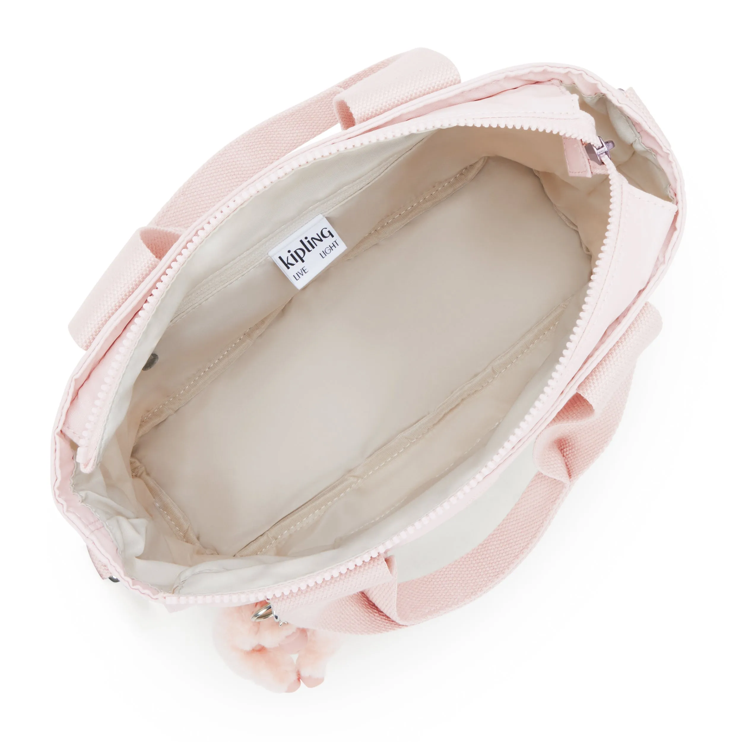 Kipling Minta M Pink Shine Medium Tote I2923-3DZ