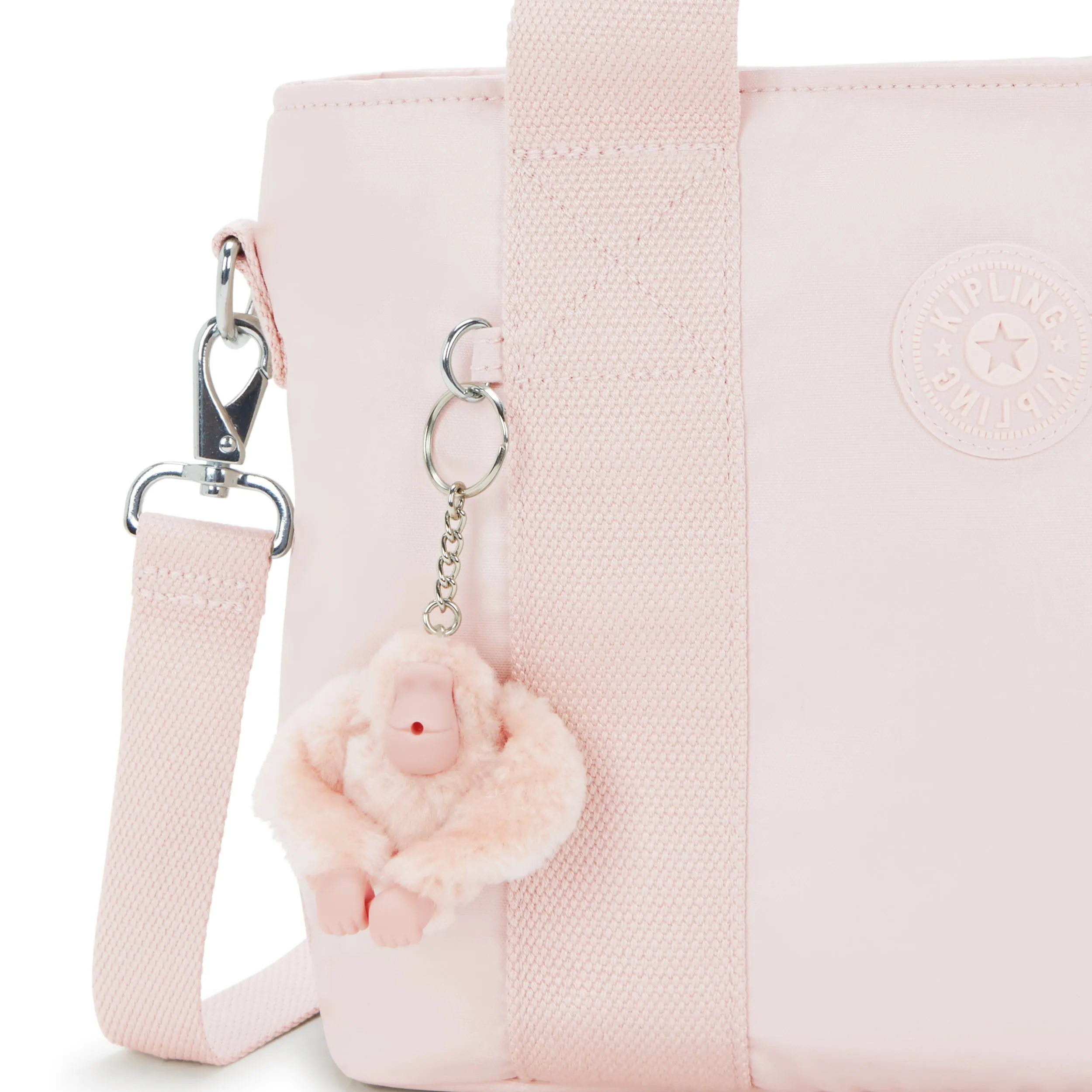 Kipling Minta M Pink Shine Medium Tote I2923-3DZ