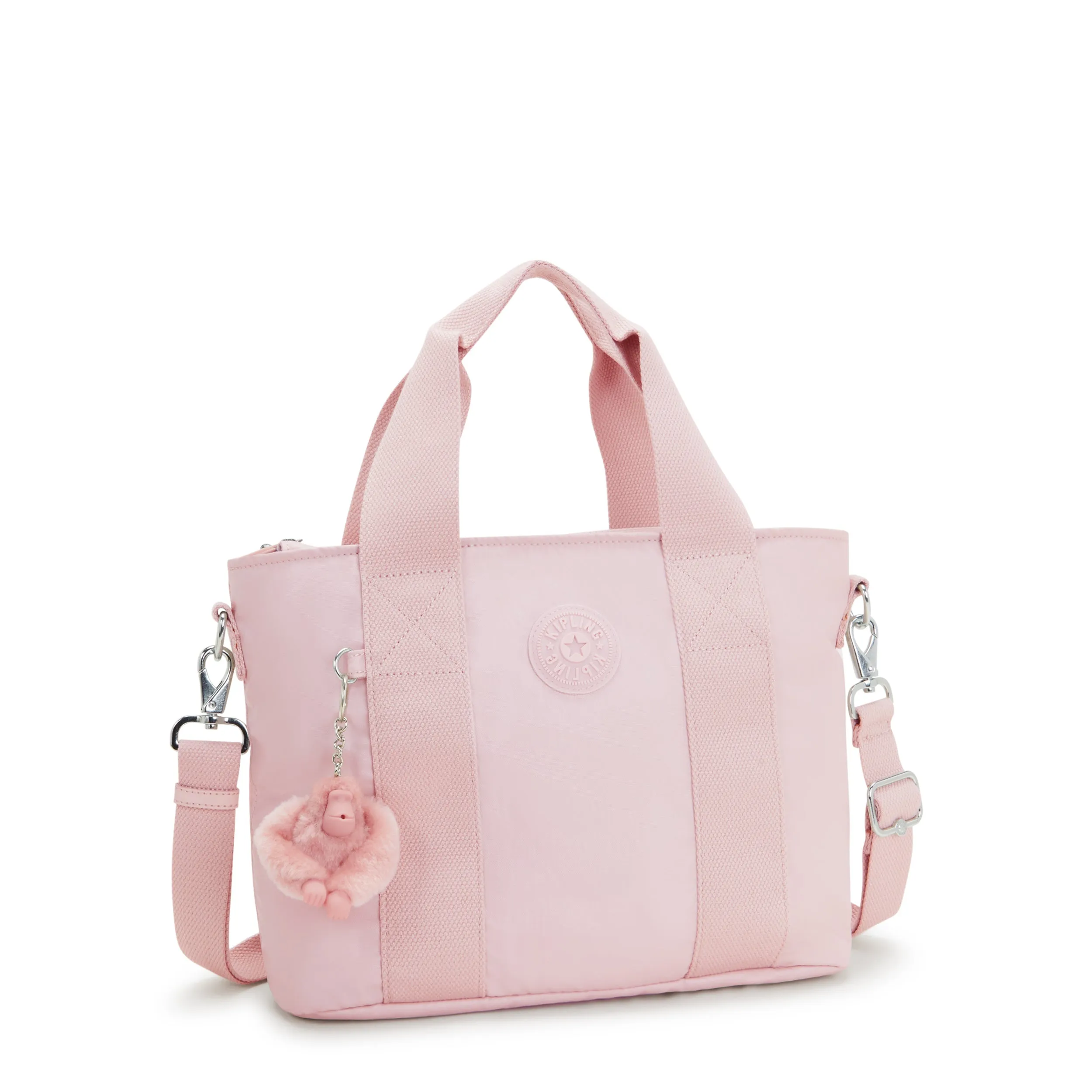 Kipling Minta M Pink Shine Medium Tote I2923-3DZ