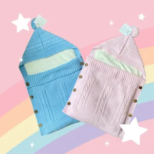 Knitted Baby Nest with Padding