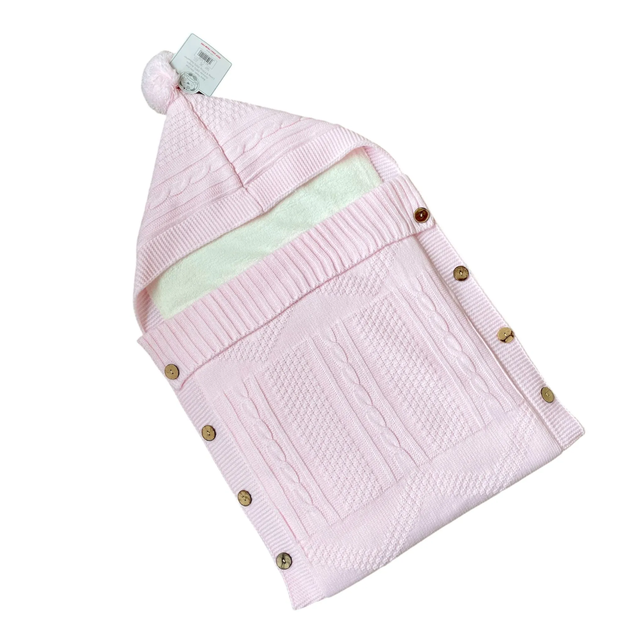 Knitted Baby Nest with Padding
