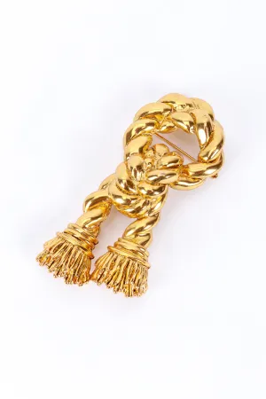 Knotted Rope Brooch