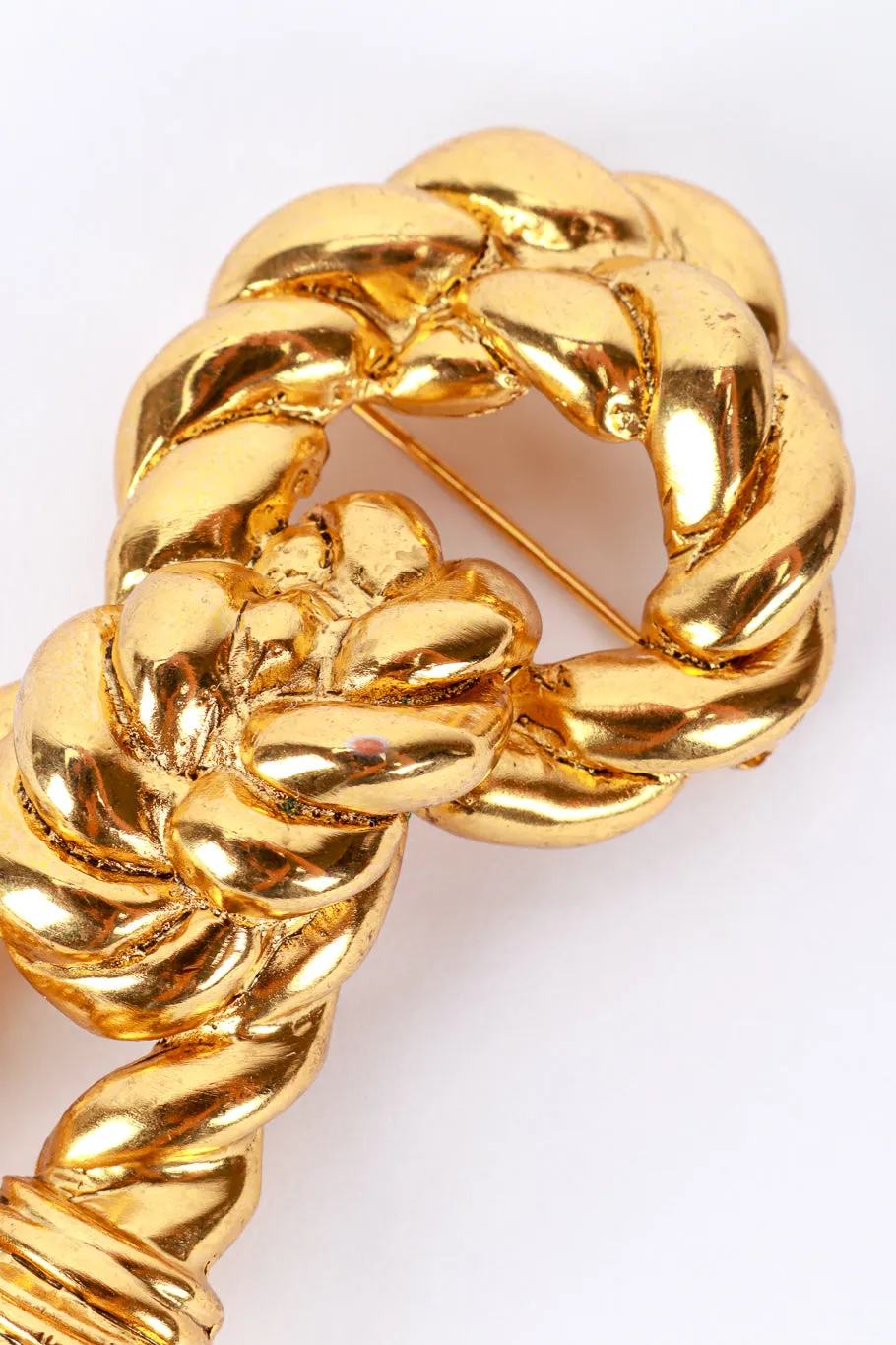 Knotted Rope Brooch