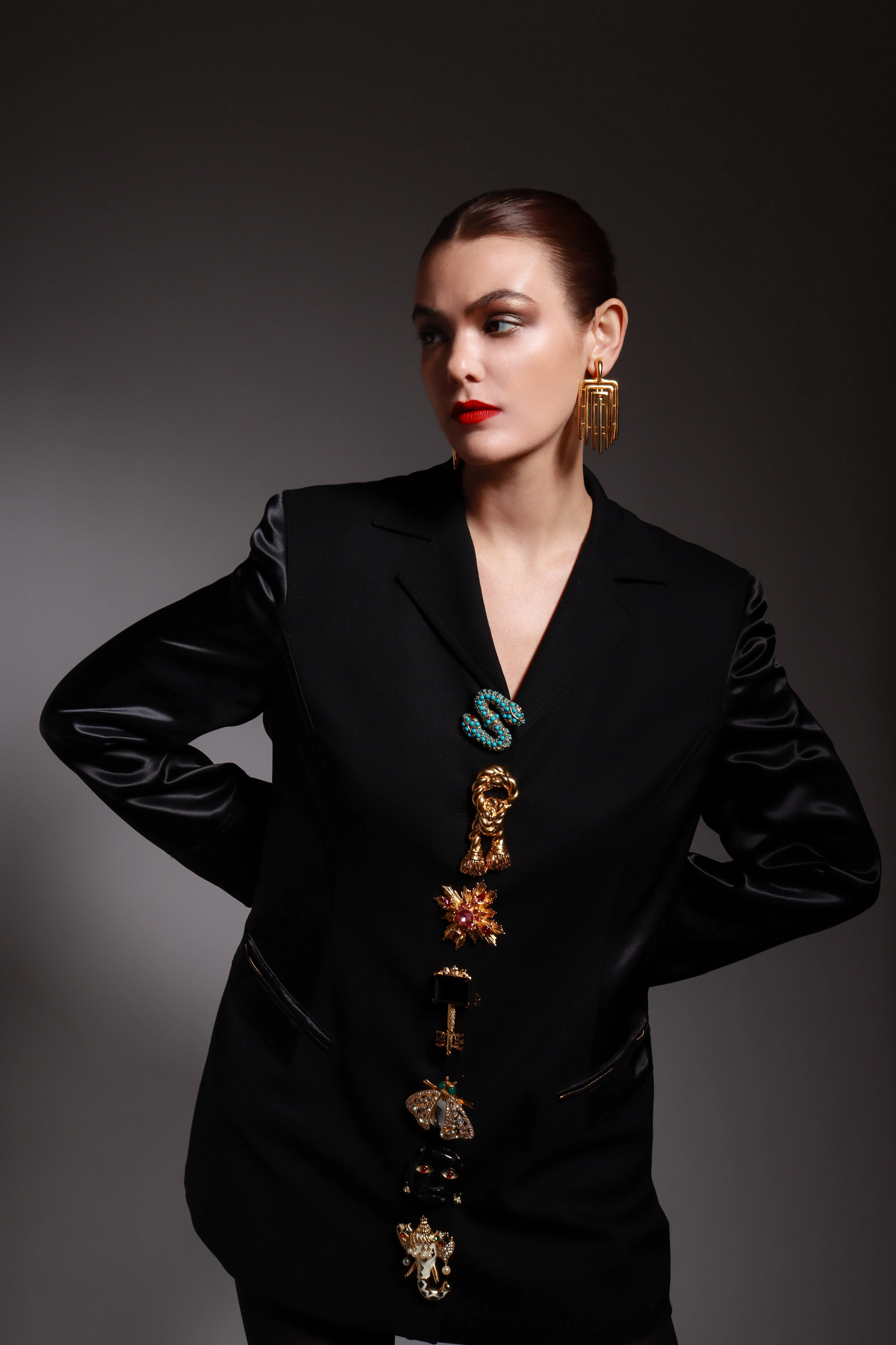 Knotted Rope Brooch