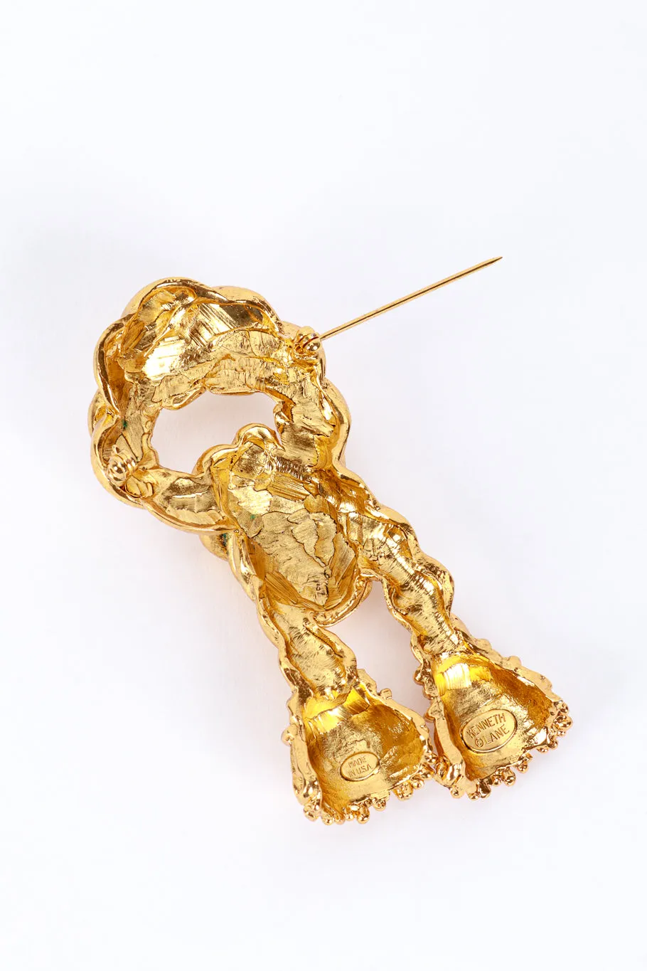 Knotted Rope Brooch