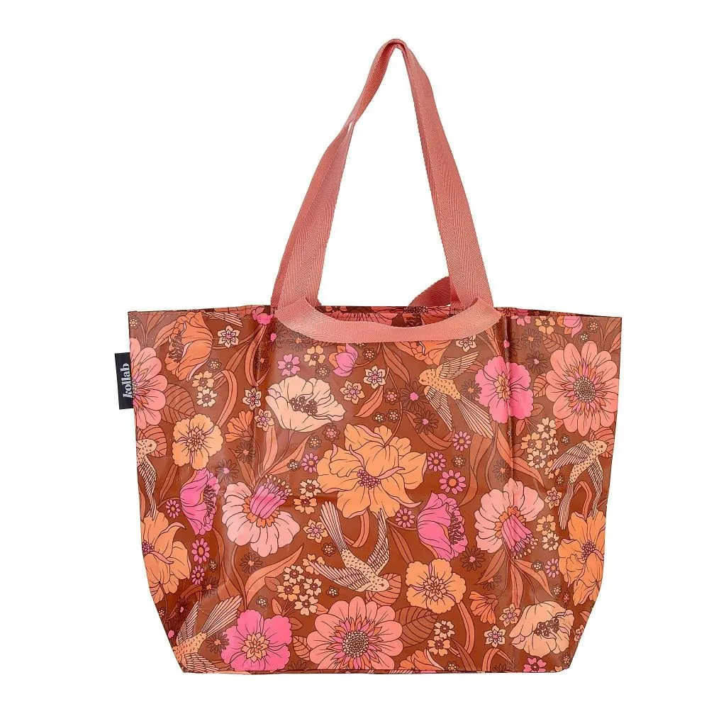 KOLLAB Shopper Tote - Vintage Flowers