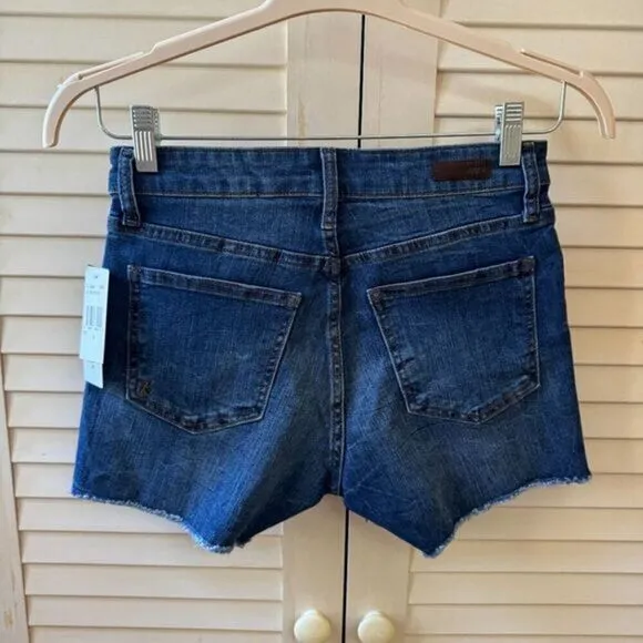 Kut from‎ the Kloth | Women's High-Rise Denim Shorts - Innovation, Size 4