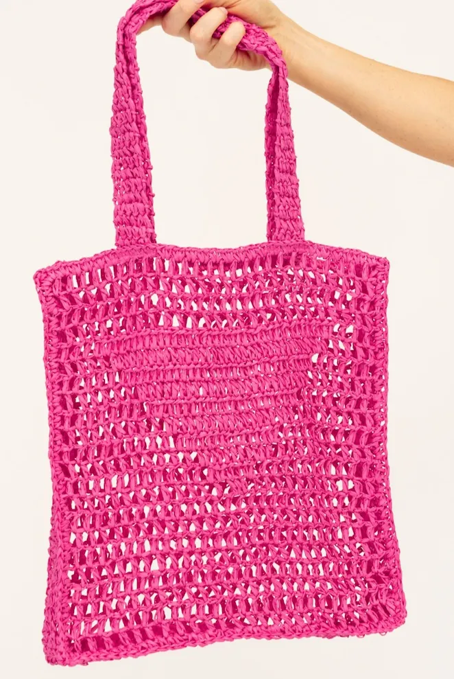Label Of Love Woven Bags - Vibrant