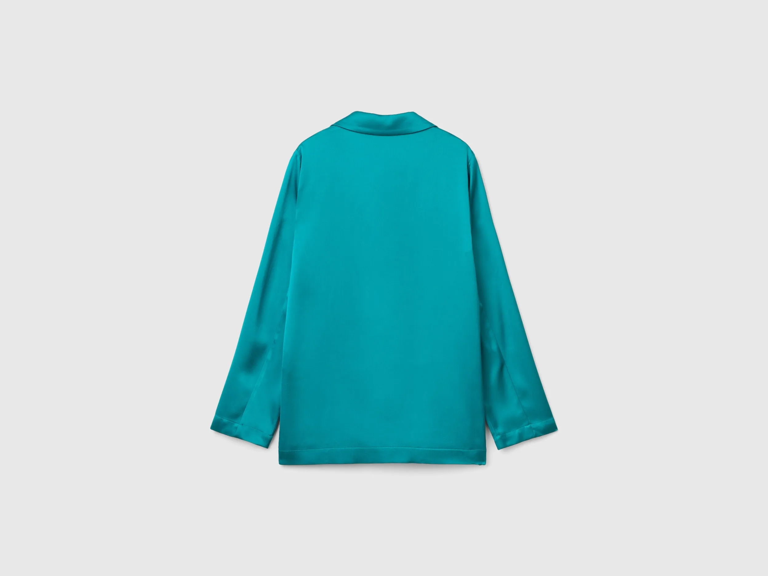 Lapel Solid Blazer
