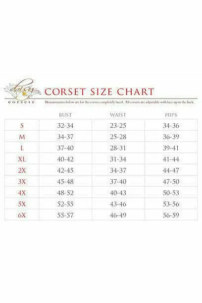 Lavish Red Lace Corset Belt Cincher