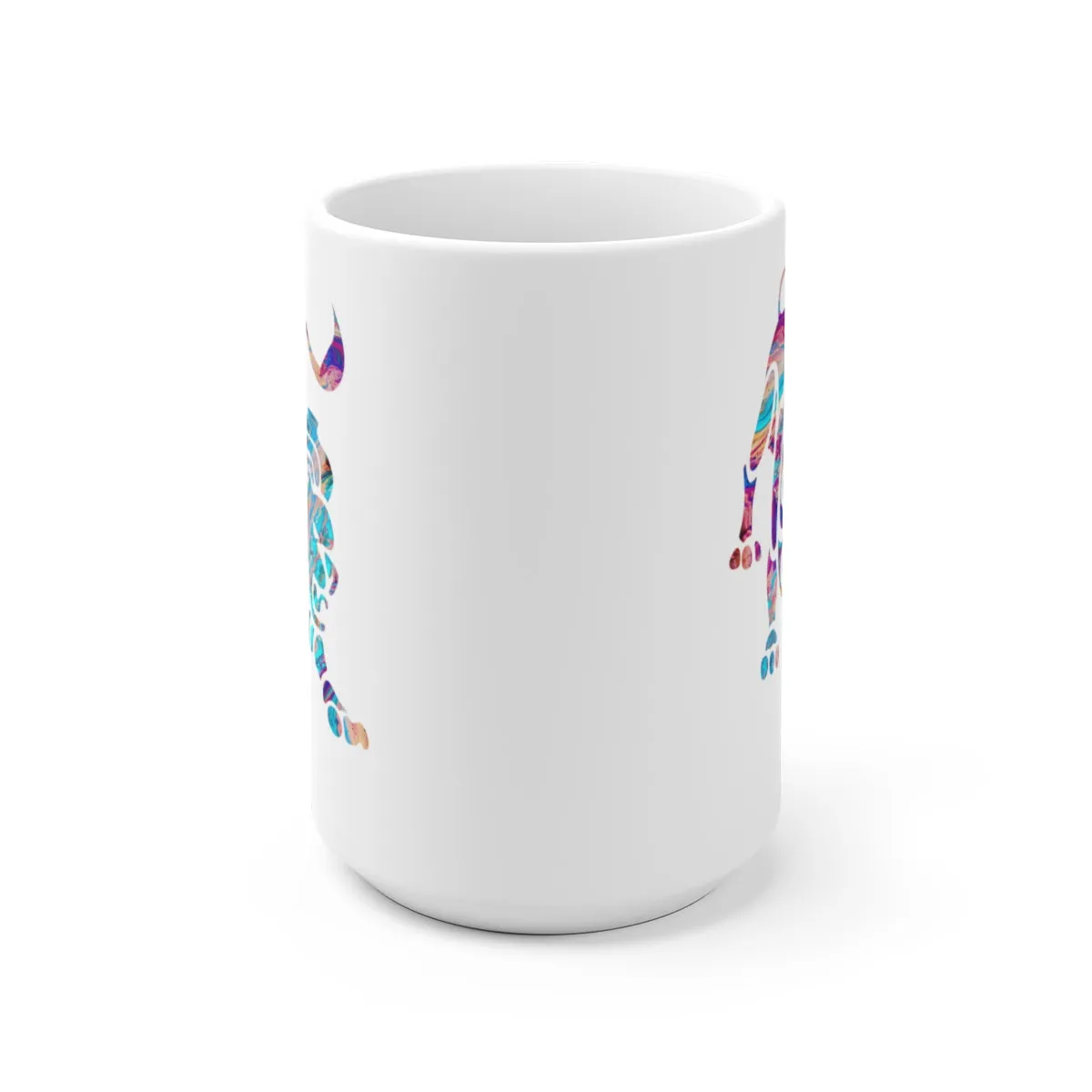 Leo Zodiac Sign Mug - 11 oz, 15 oz