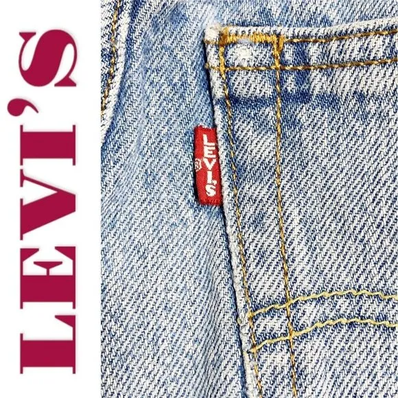 LEVI'S 501S Premium Big E Selvedge Button Fly Distressed Skinny Jeans, Size 25