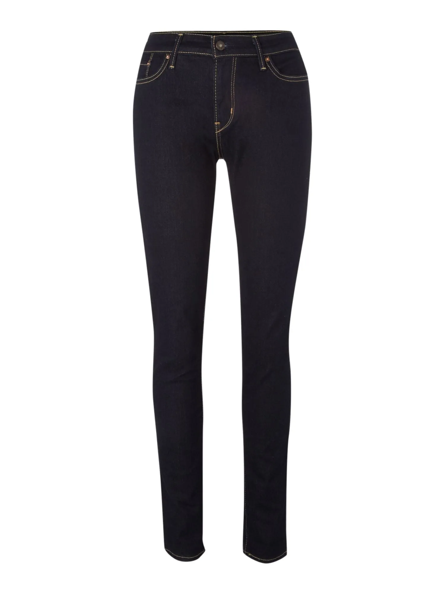 Levi's Blue Mid Rise Slight Curve Id Skinny Leg Jeans Size 00 24 X 32