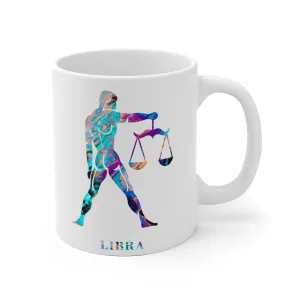 Libra Zodiac Sign Mug - 11 oz, 15 oz